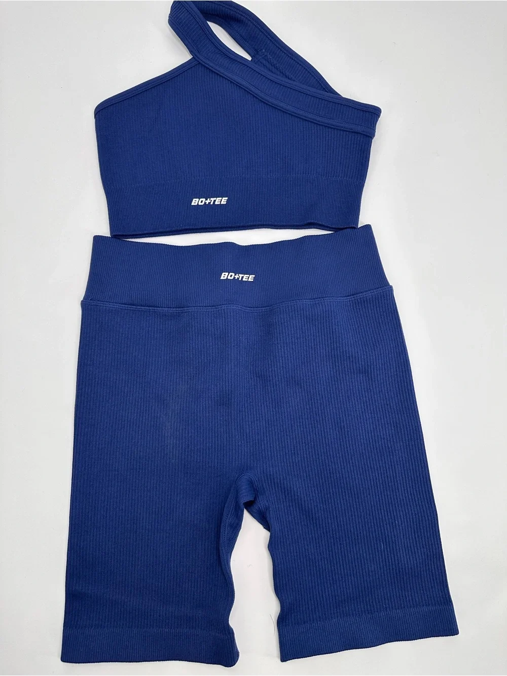 Bo+Tee Royal Blue Athletic Matching Set